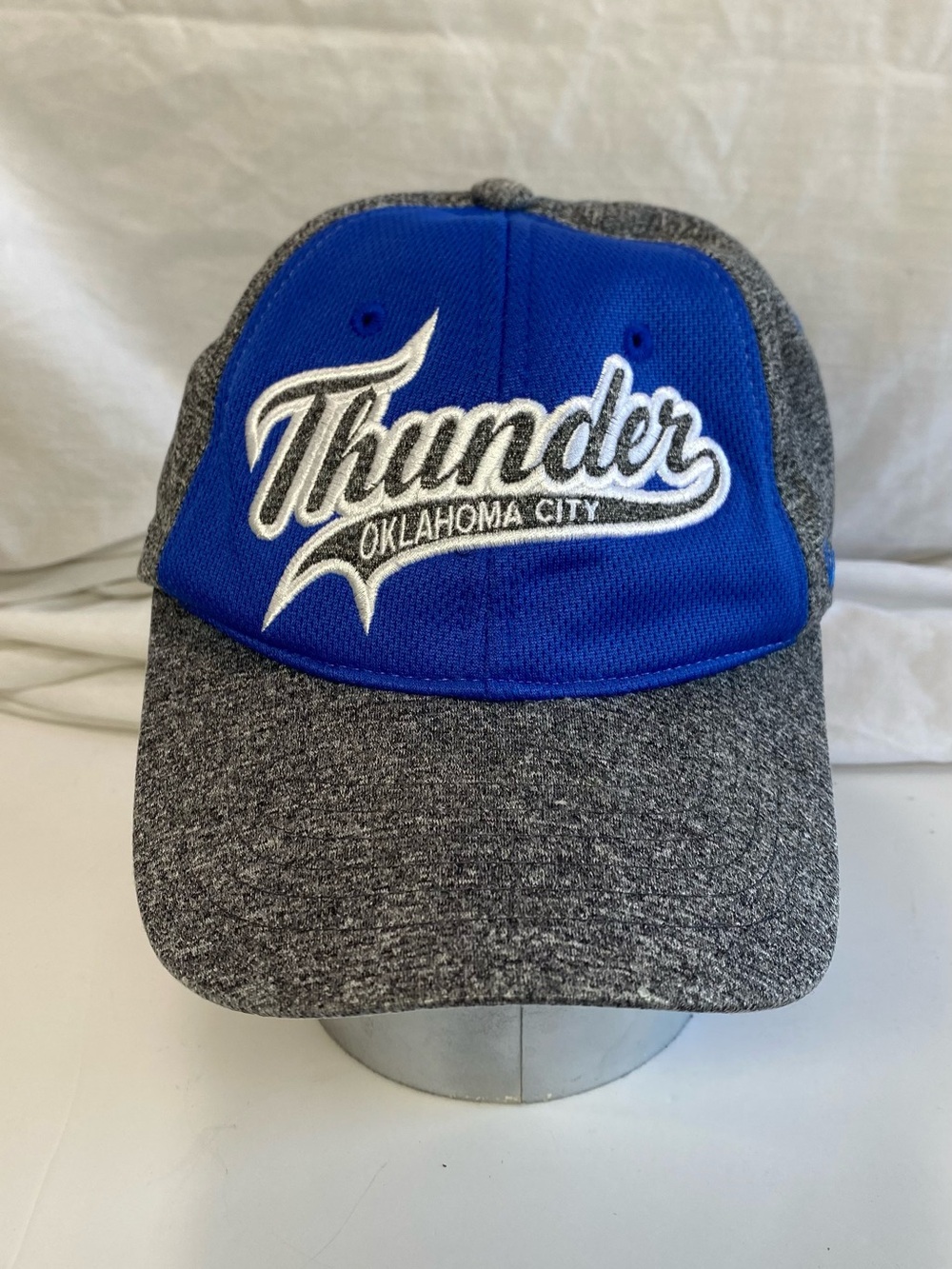 Oklahoma City Thunder NBA Hat Zephyr Thunder Shop Exclusive Gray/Blue Adjustable